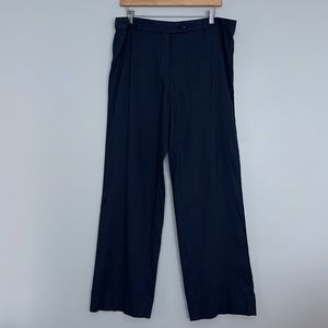 Hartley of Westwood High Comfort Linen Blend Blue Pants Sz 52